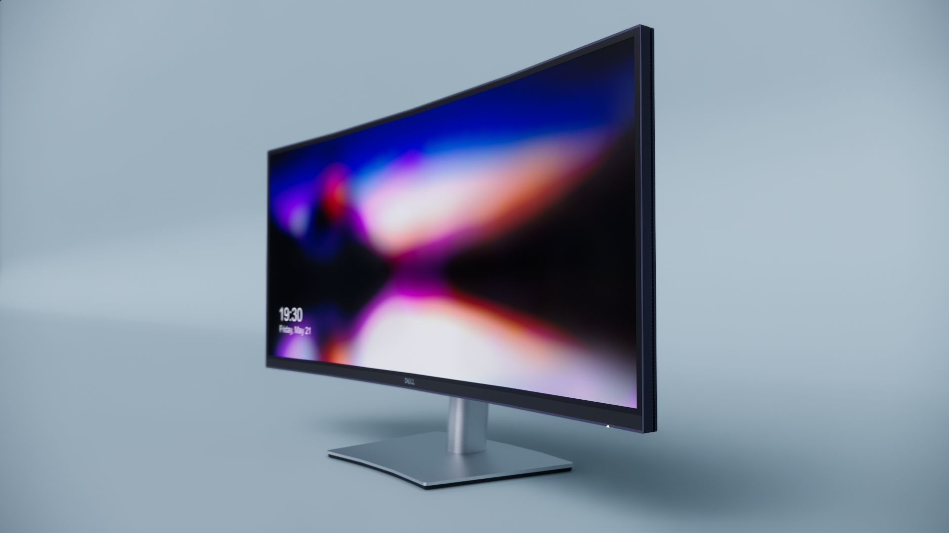 Revit Family - Monitor 34 3D model_3
