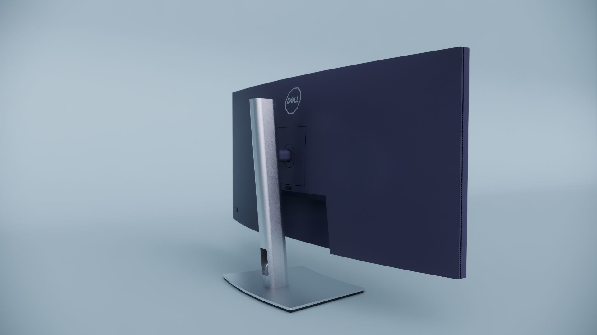 Revit Family - Monitor 34 3D model_8