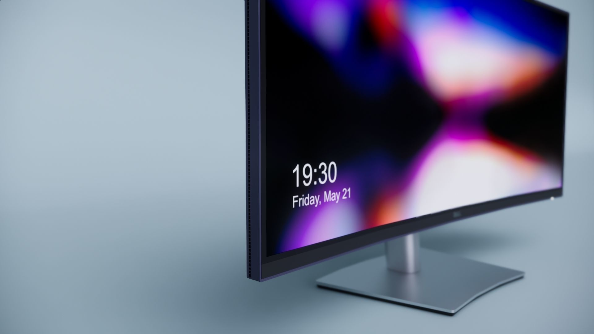 Revit Family - Monitor 34 3D model_2