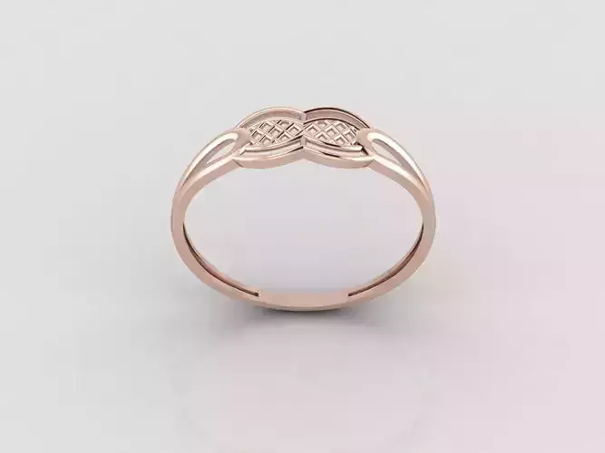 Women Ring Fancy Ring Plain light weight STL 3DM Printable 3D print model