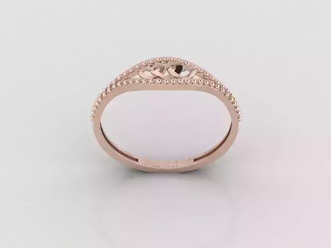 Women Ring Fancy Ring Plain light weight STL 3DM Printable 3D print model