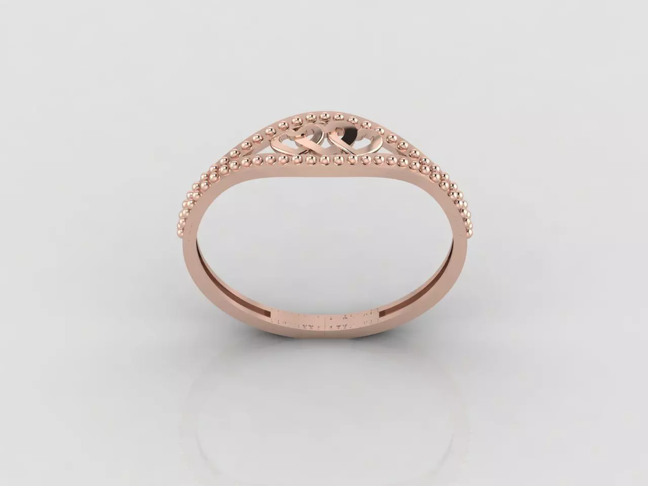 Women Ring Fancy Ring Plain light weight STL 3DM Printable 3D print model_0