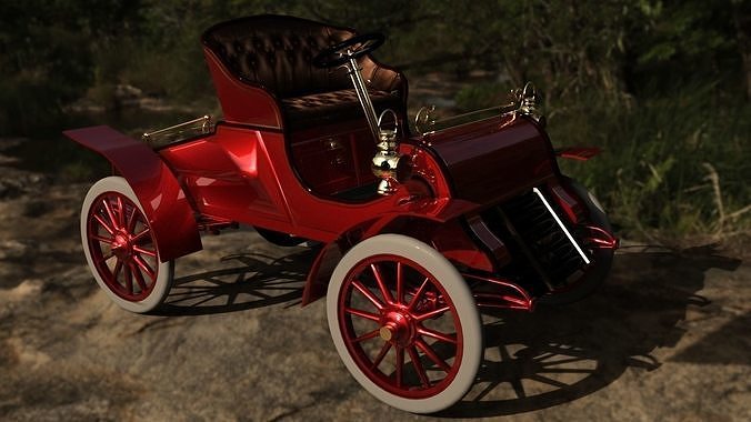 Cadillac Runabout y Tonneau 3D model