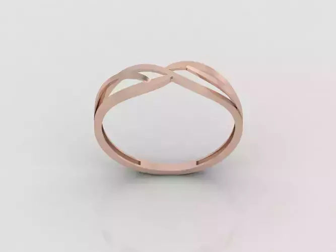 Women Ring Fancy Ring Plain light weight STL 3DM Printable 3D print model
