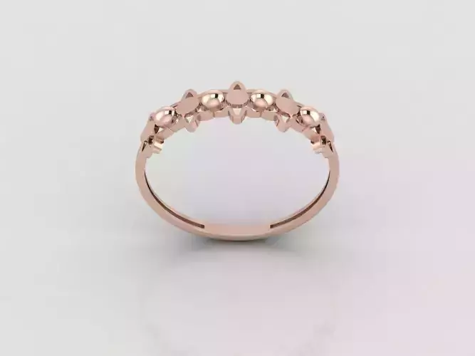 Women Ring Fancy Ring Plain light weight STL 3DM Printable 3D print model