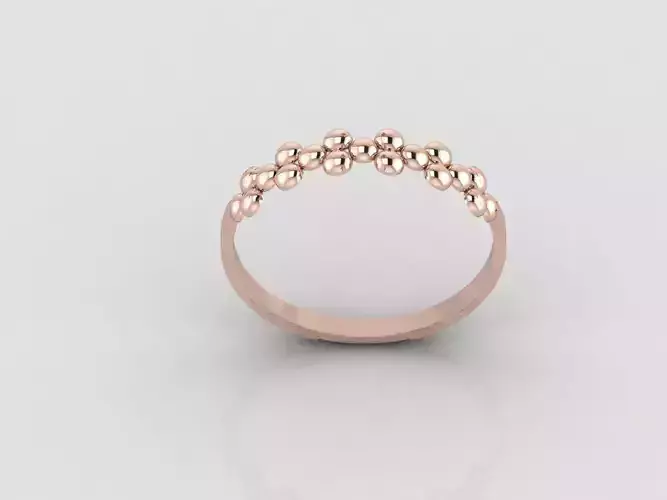 Women Ring Fancy Ring Plain light weight STL 3DM Printable 3D print model