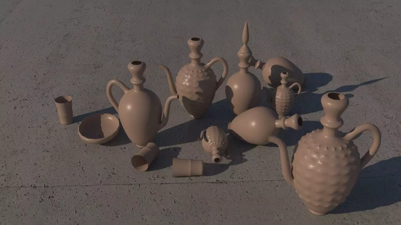 Art samples 3D print model_0