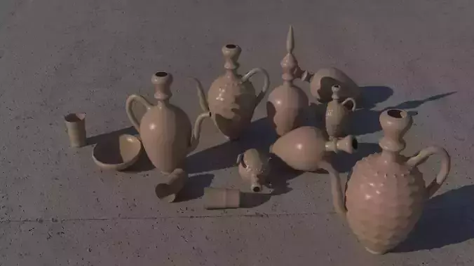 Art samples 3D print model