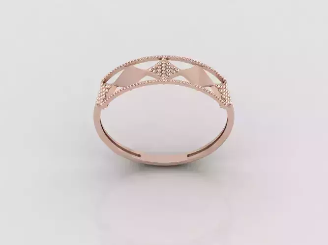 Women Ring Fancy Ring Plain light weight STL 3DM Printable 3D print model