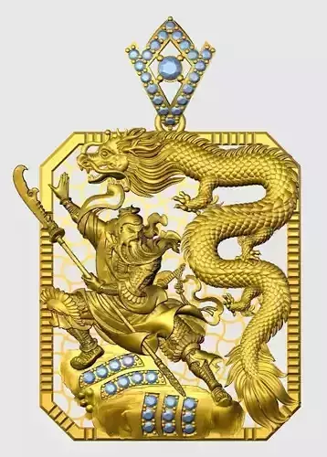 pendant dragon