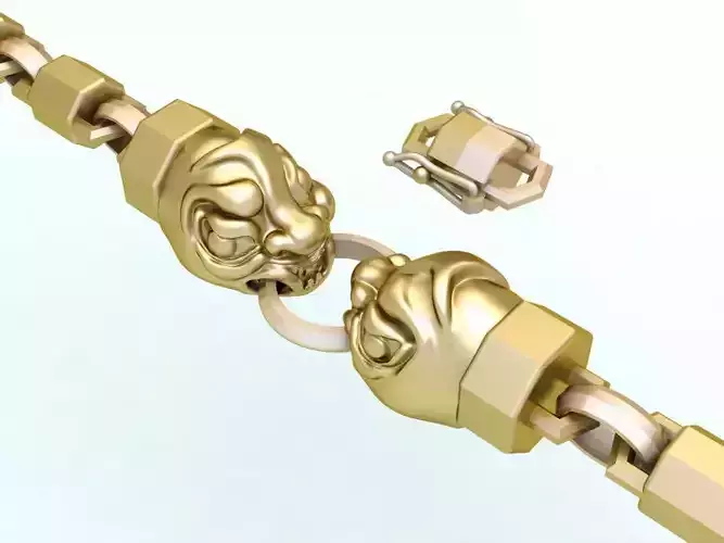 Beast bracelet - Monster bracelet - Dark bracelet - N856