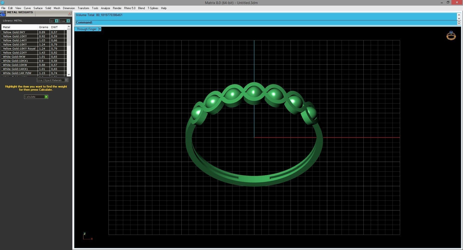 Women Ring Fancy Ring Plain light weight STL 3DM Printable 3D print model_4