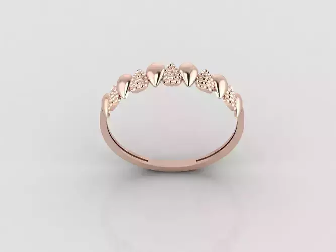 Women Ring Fancy Ring Plain light weight STL 3DM Printable 3D print model