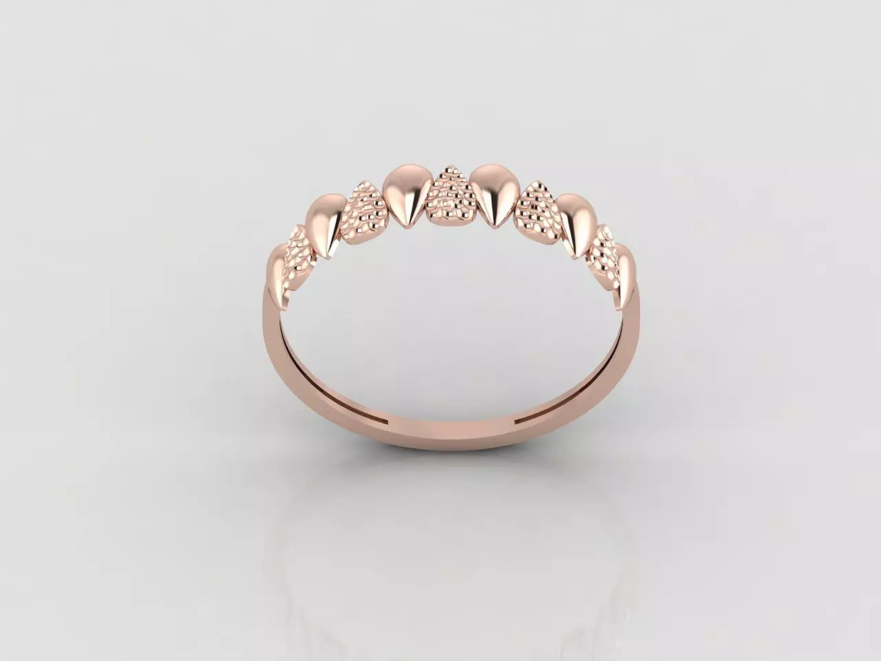 Women Ring Fancy Ring Plain light weight STL 3DM Printable 3D print model