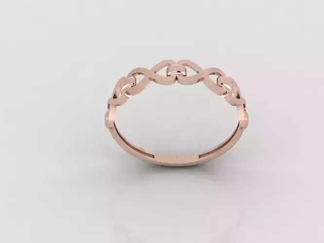 Women Ring Fancy Ring Plain light weight STL 3DM Printable 3D print model