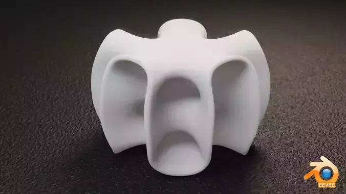 Math Object 124 3D print model