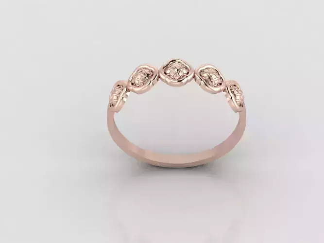 Women Ring Fancy Ring Plain light weight STL 3DM Printable 3D print model