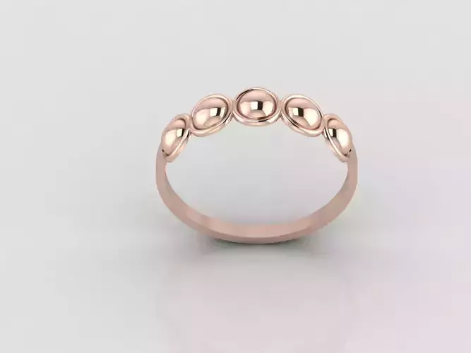 Women Ring Fancy Ring Plain light weight STL 3DM Printable 3D print model