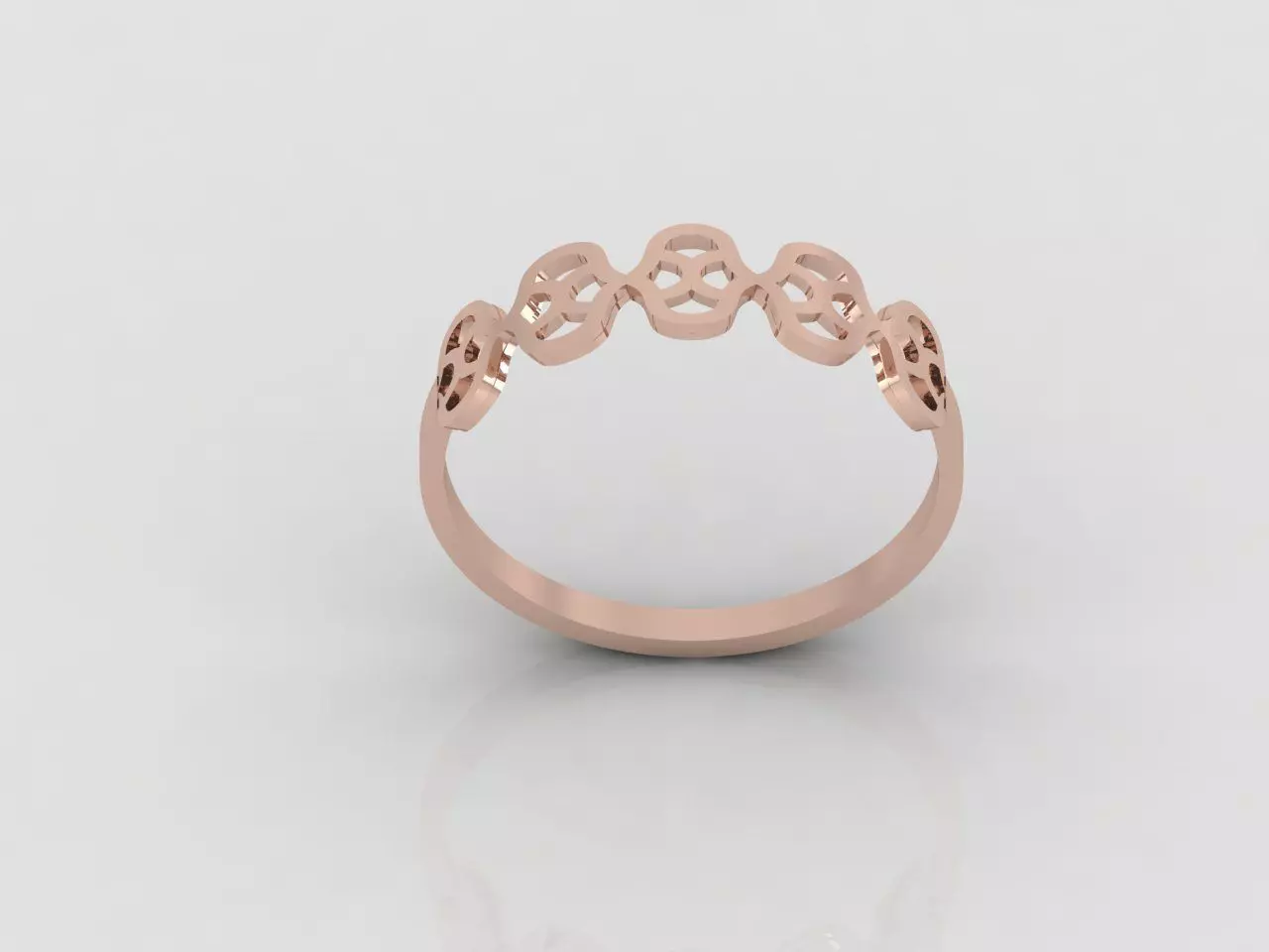 Women Ring Fancy Ring Plain light weight STL 3DM Printable 3D print model