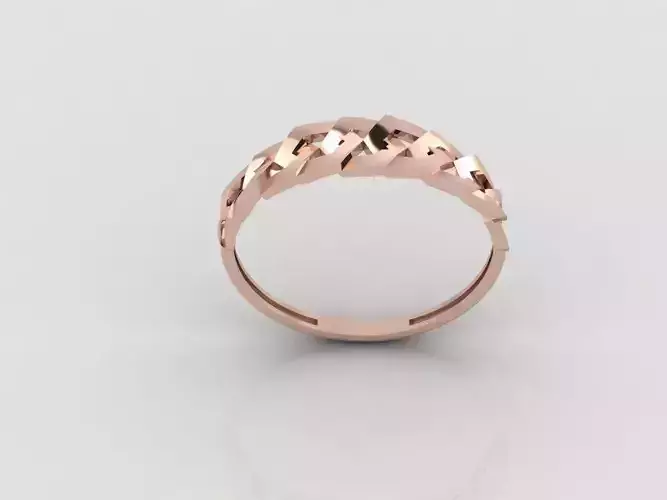 Women Ring Fancy Ring Plain light weight STL 3DM Printable 3D print model
