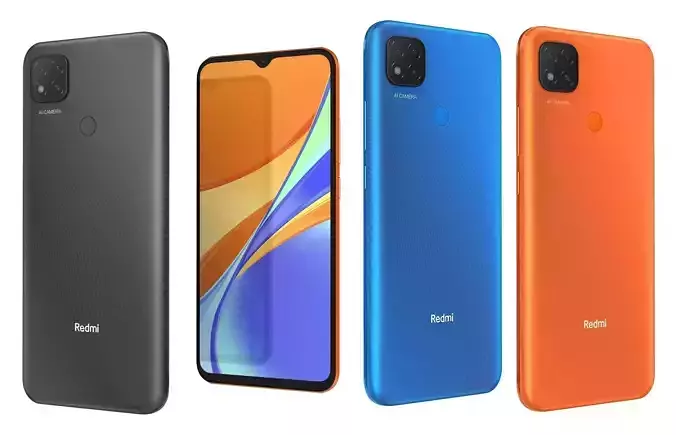 Xiaomi Redmi 9C All Colors 3D model