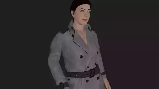 Rigged Female Character 21