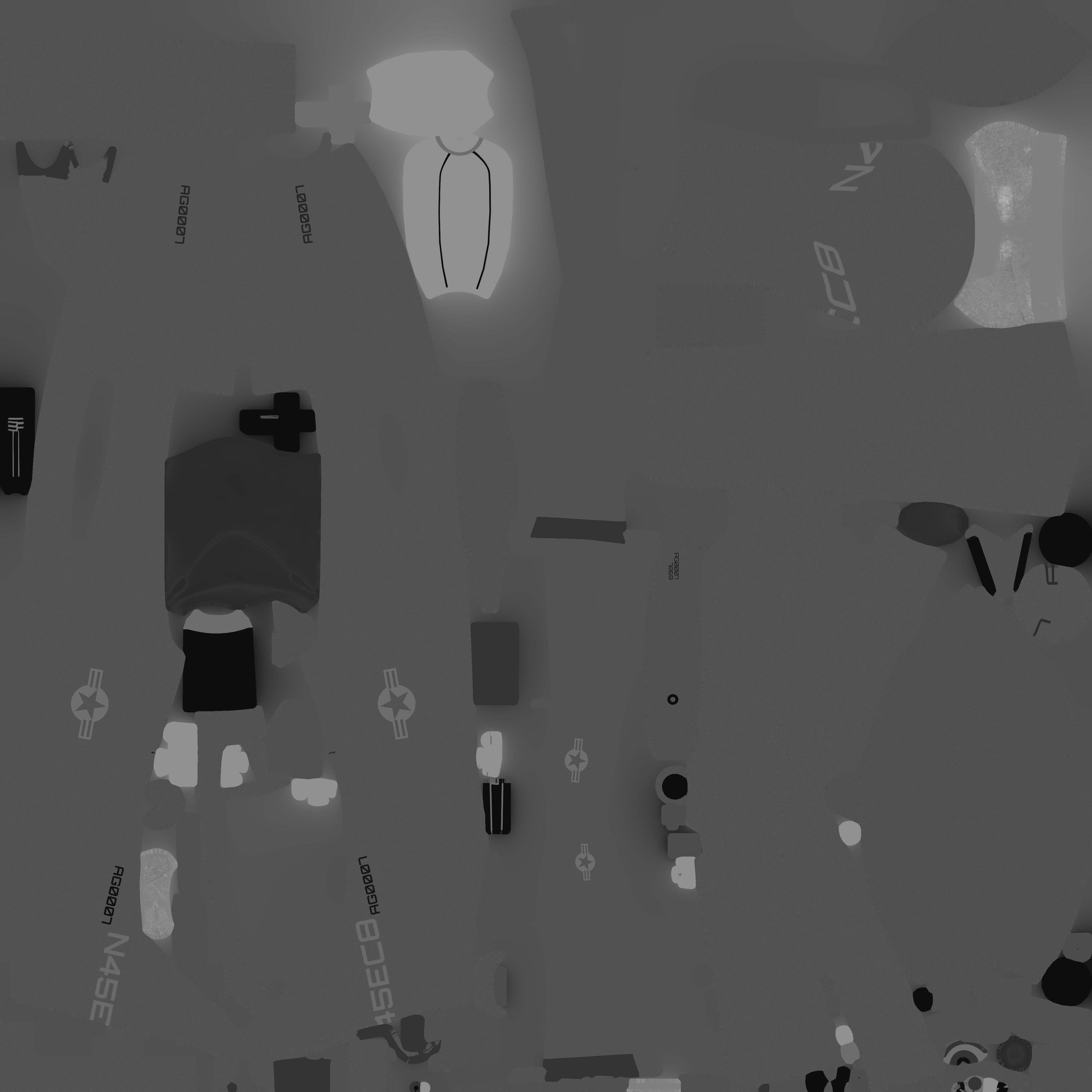 Piper PA-48 Enforcer - That BADASS MUSTANG  - Low-poly 3D model_45