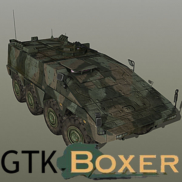 GTK Boxer with interior Low-poly 3D model_0