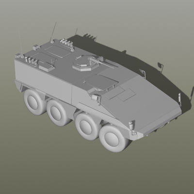 GTK Boxer with interior Low-poly 3D model_15