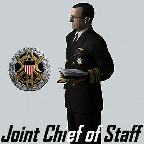 Joint Chief of Staff Low-poly 3D model