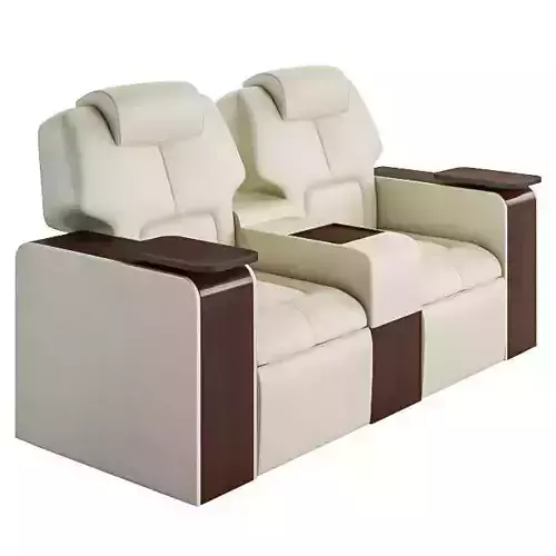 Figueras Hollywood 5400 Cinema Group Seating - Variations 3D model