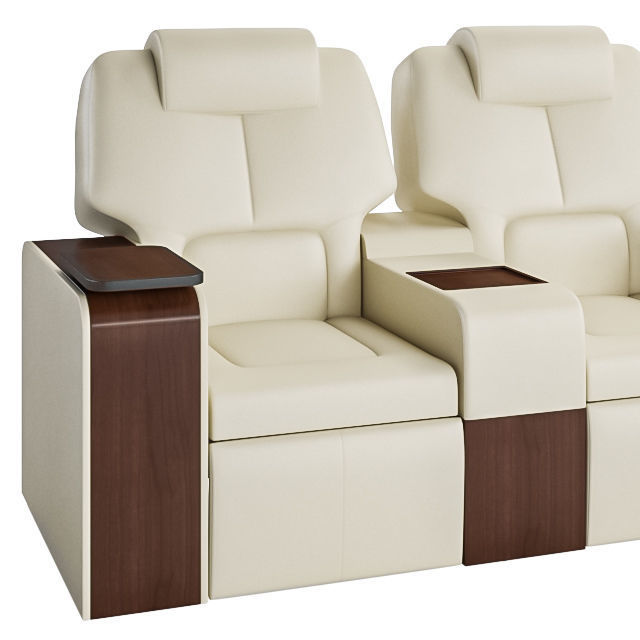 Figueras Hollywood 5400 Cinema Group Seating - Variations 3D model_4