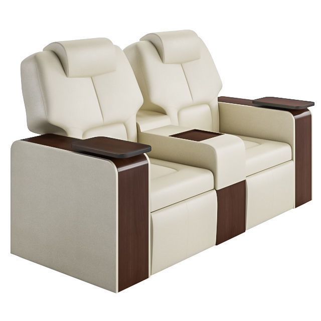 Figueras Hollywood 5400 Cinema Group Seating - Variations 3D model_3