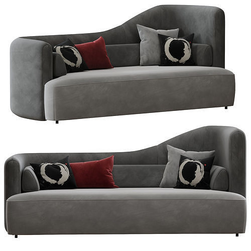 BoConcept Ottawa sofa 3D model CGTrader