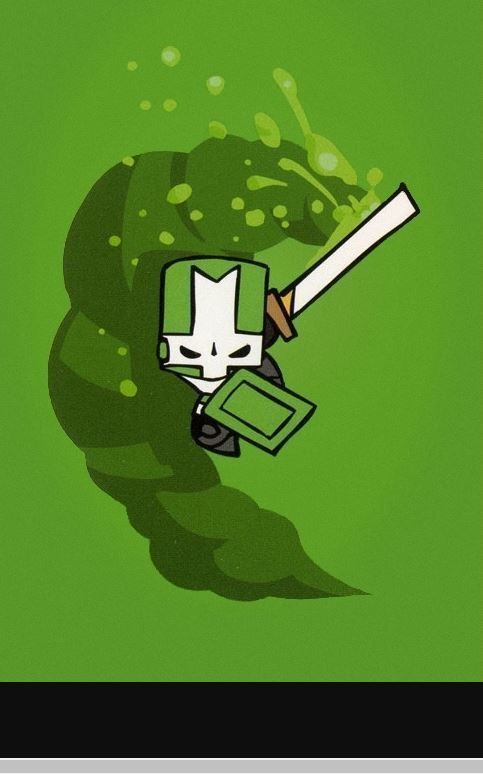 Castle Crasher green 3D print model_5