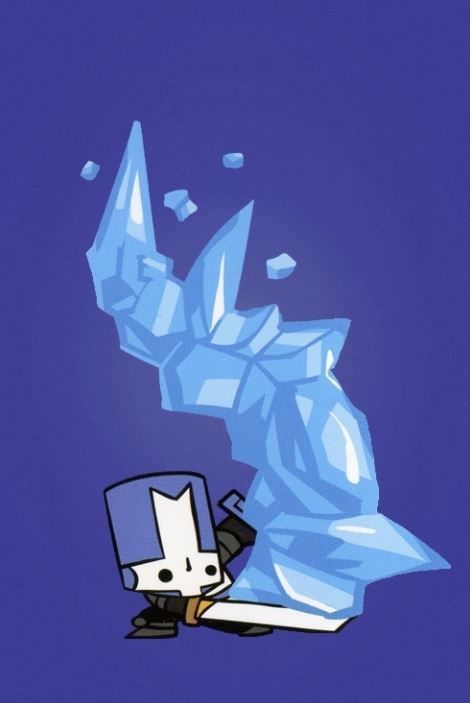 Castle Crasher blue 3D print model_7