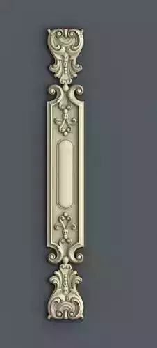 Decor 3 ornate door handle