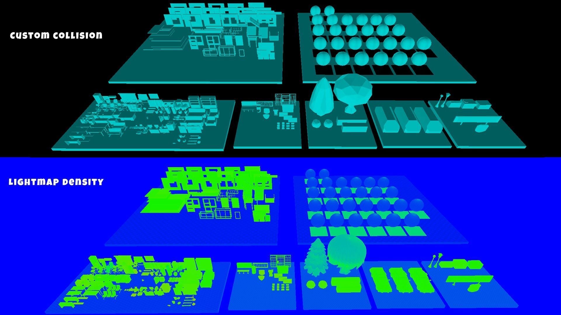 Police Station Stylized Low-poly 3D model_22