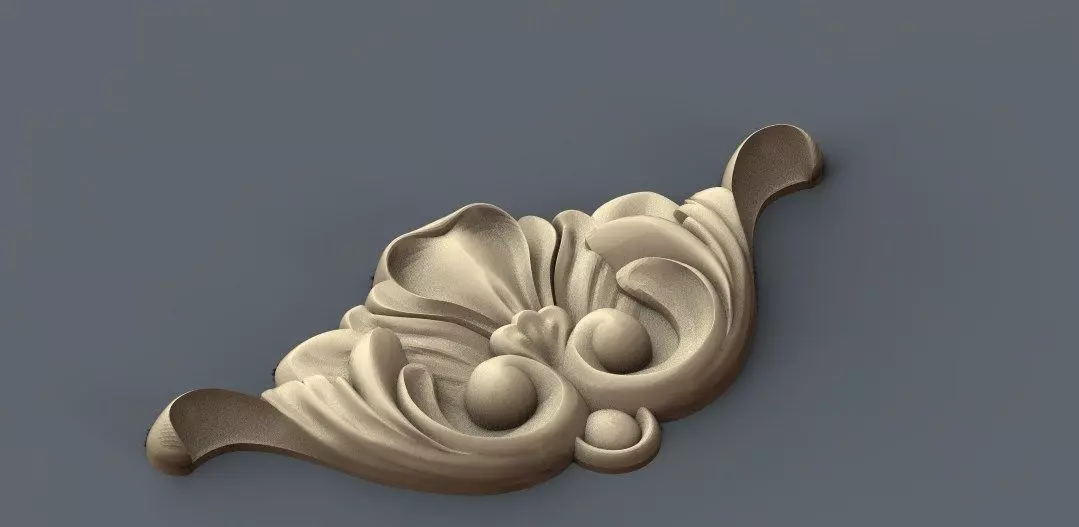 Decor 7 ornate ornament 3D print model_0
