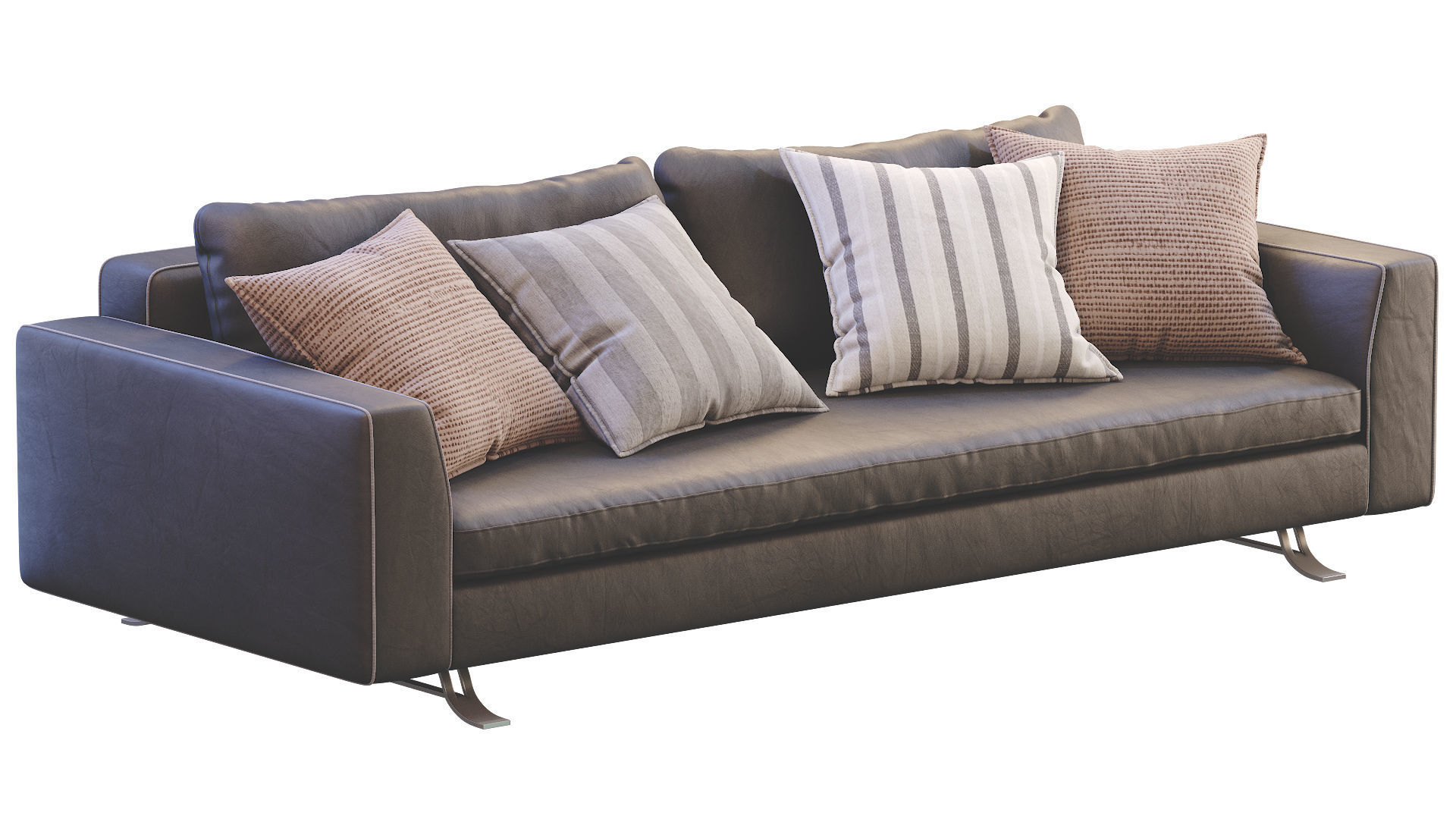 Busnelli Sofa BURTON 3D model_4