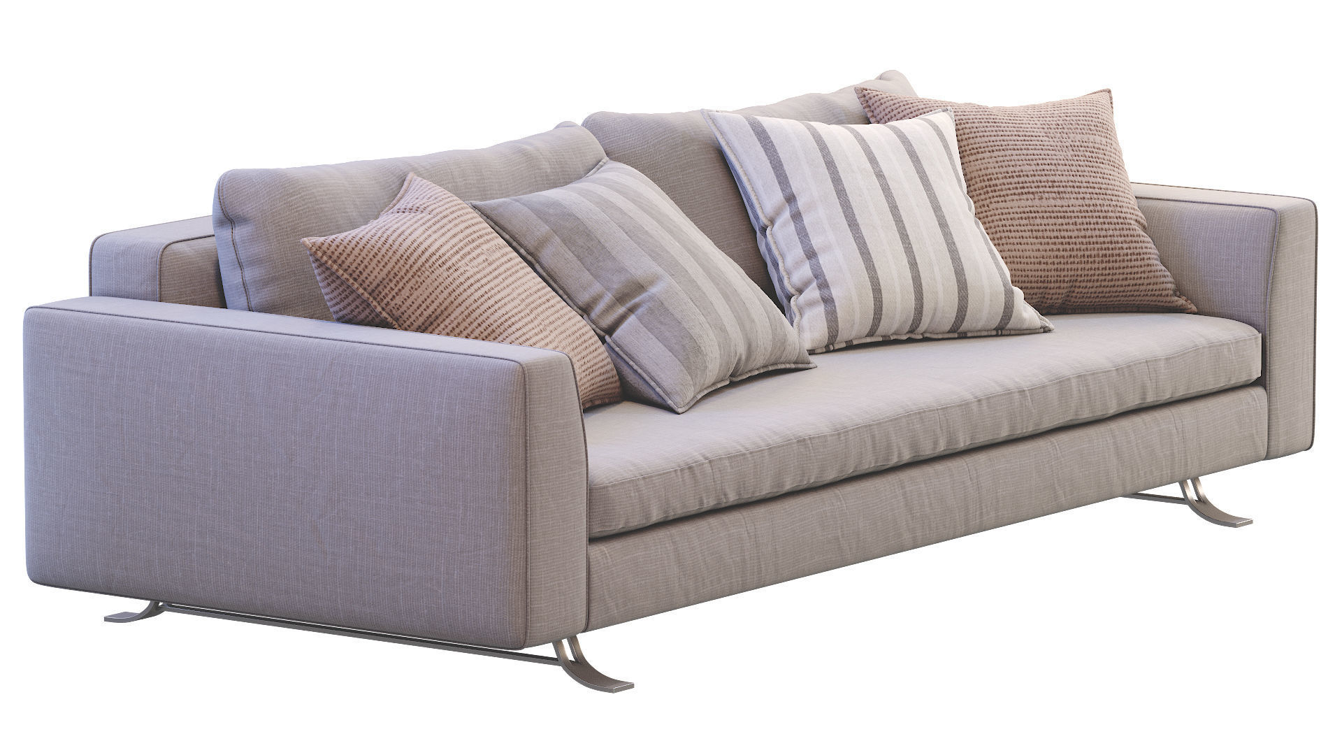 Busnelli Sofa BURTON 3D model_13
