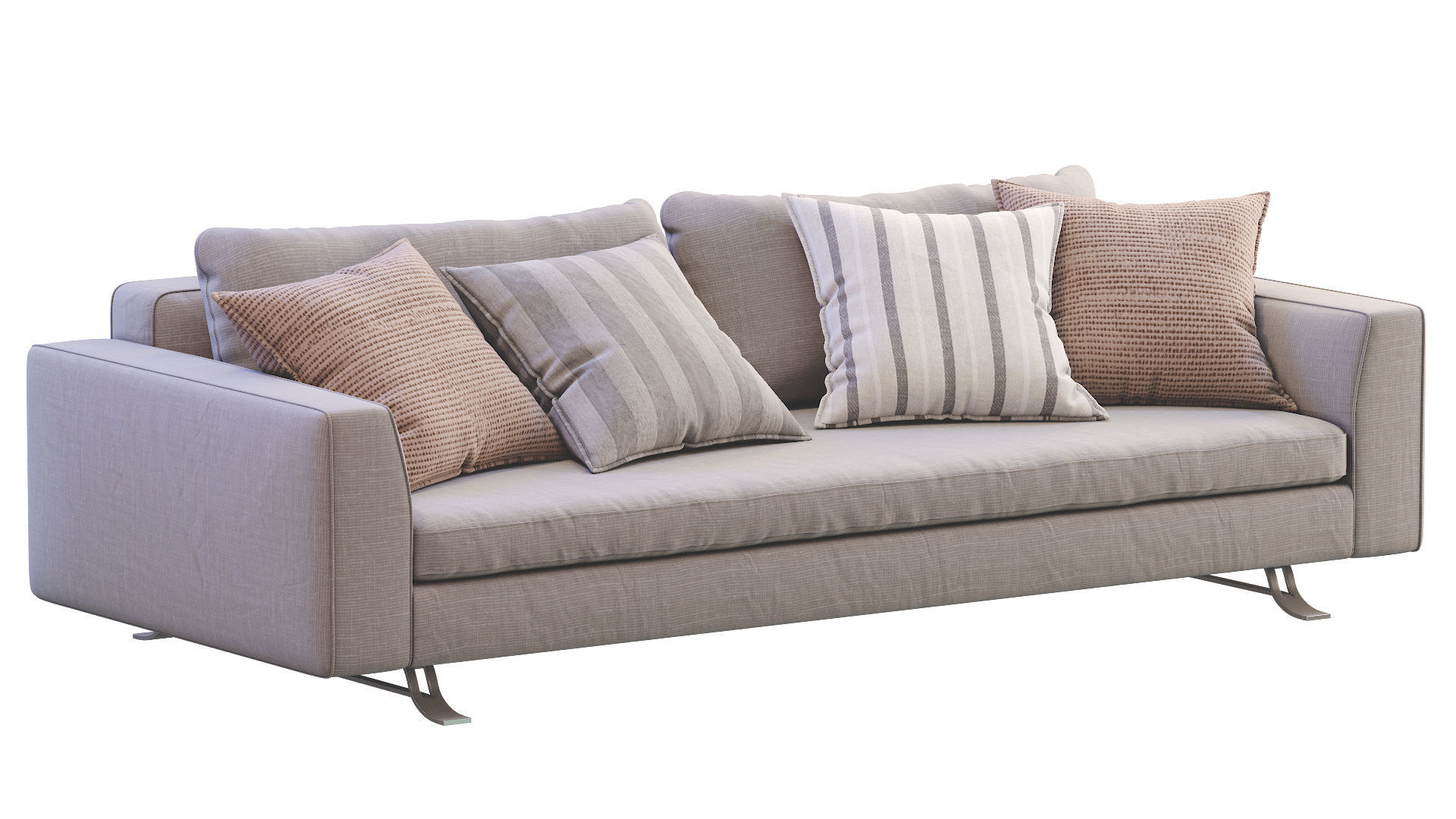 Busnelli Sofa BURTON 3D model_12