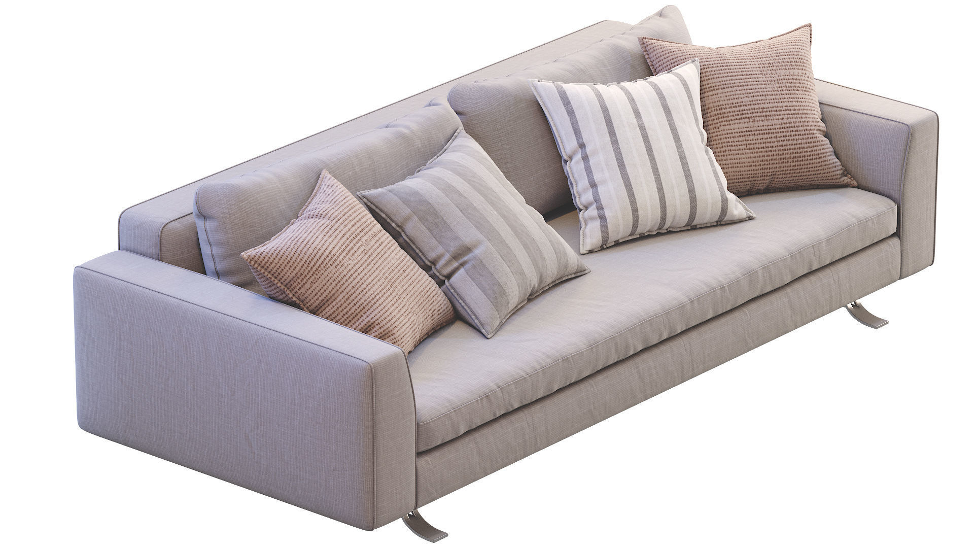 Busnelli Sofa BURTON 3D model_9