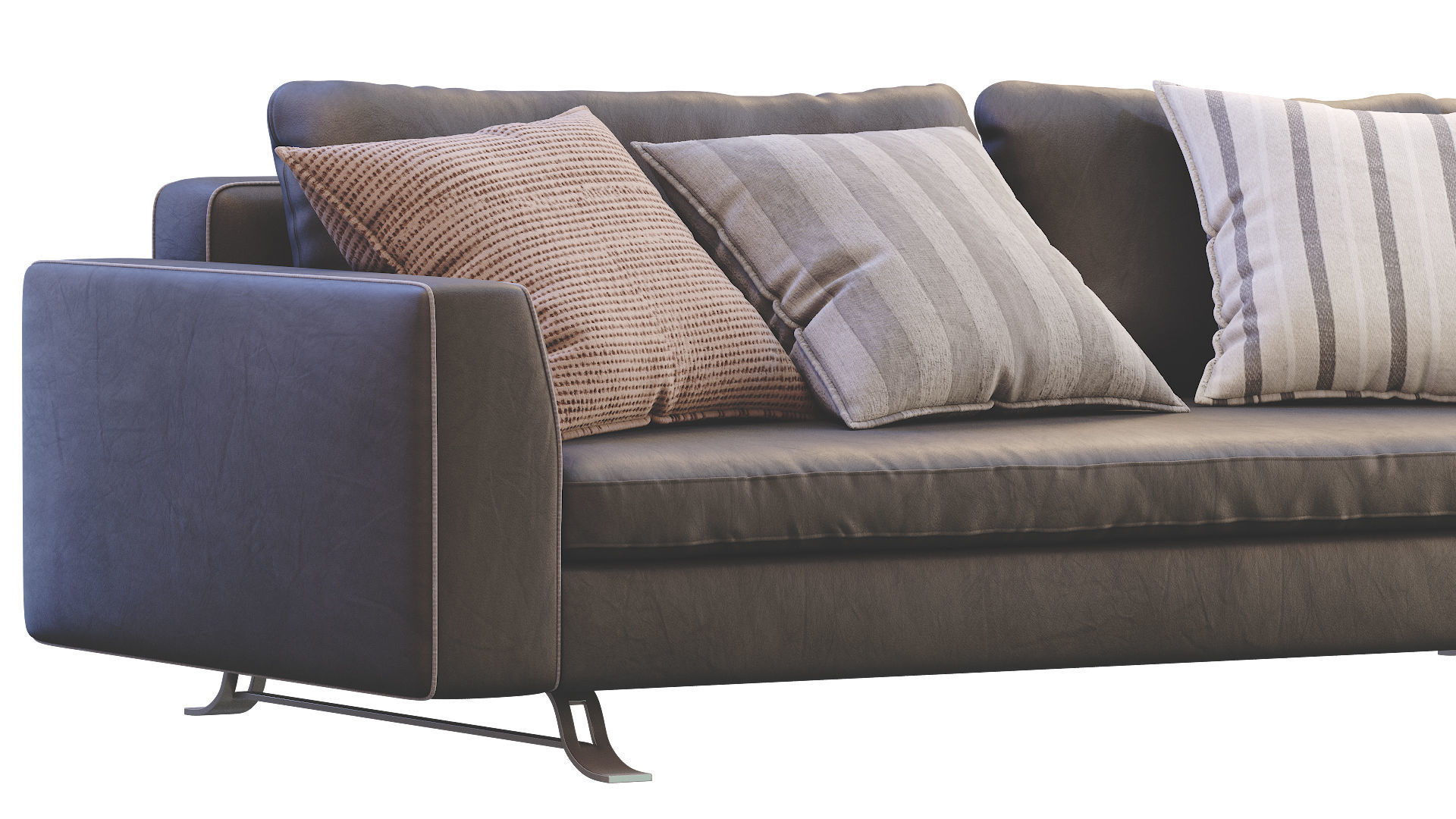 Busnelli Sofa BURTON 3D model_7