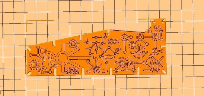 Necron combat gauge warhammer 40000  3D print model