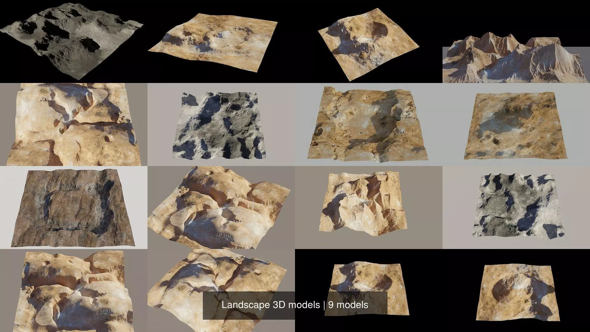 Landscape 3D models 3D Model Collection_0