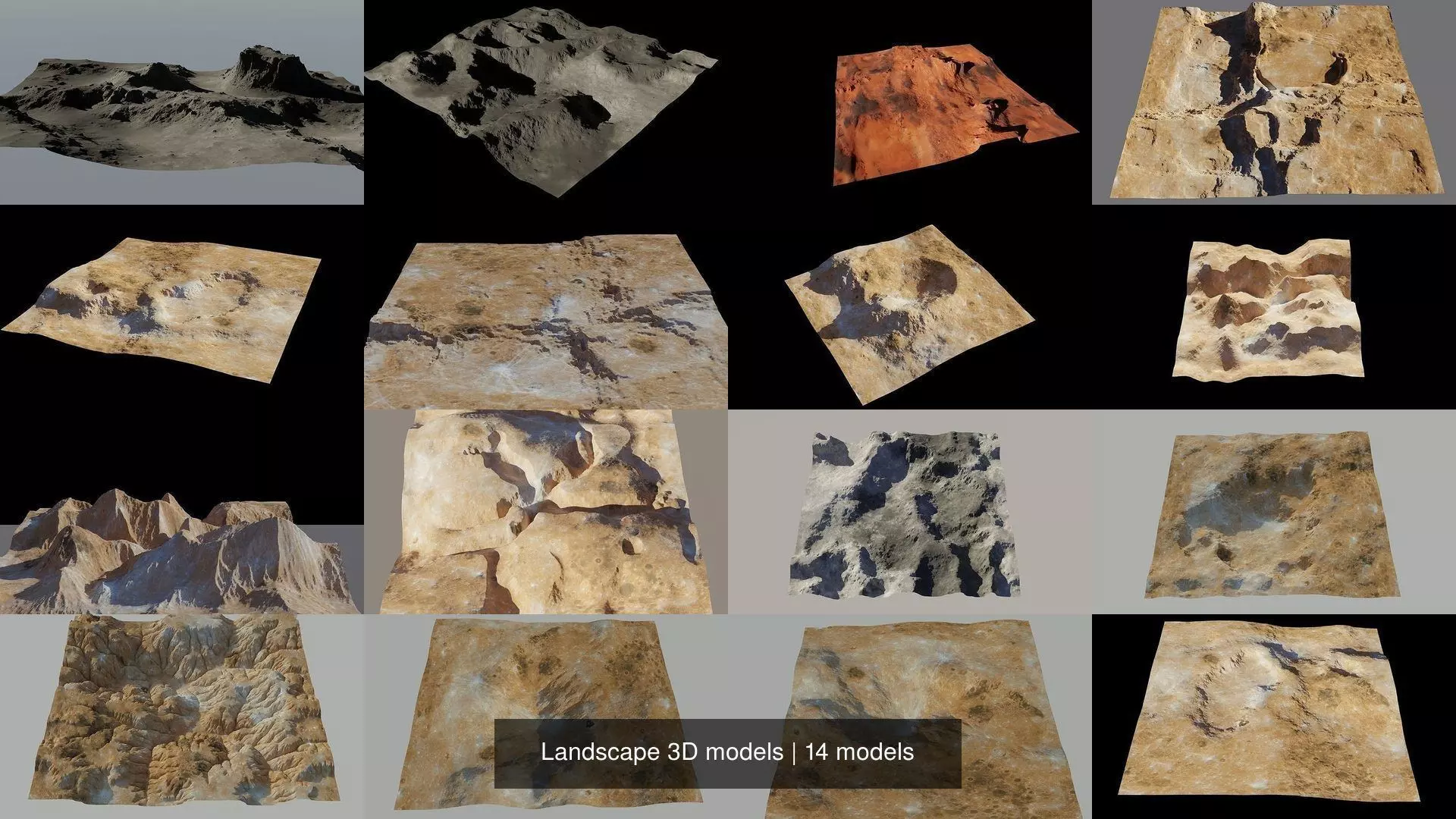 Landscape 3D models 3D Model Collection_0