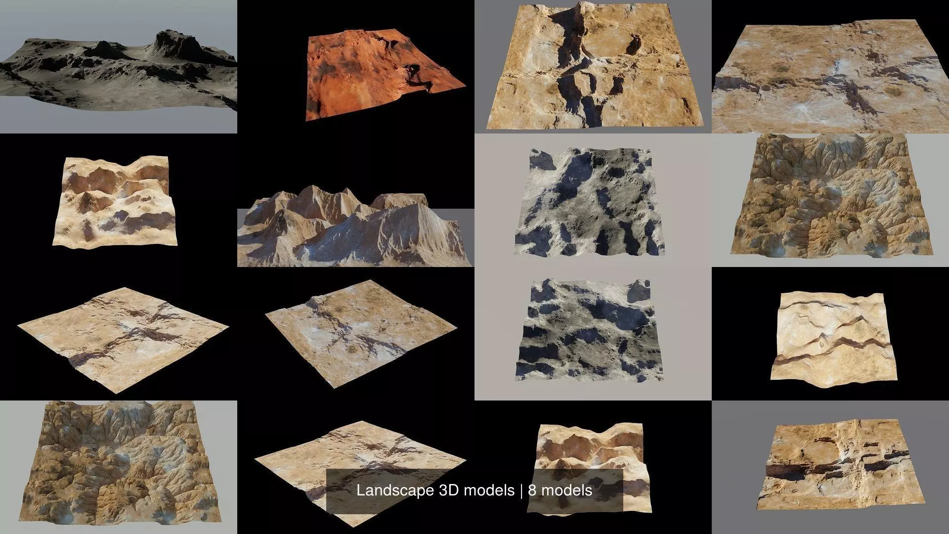 Landscape 3D models 3D Model Collection_0