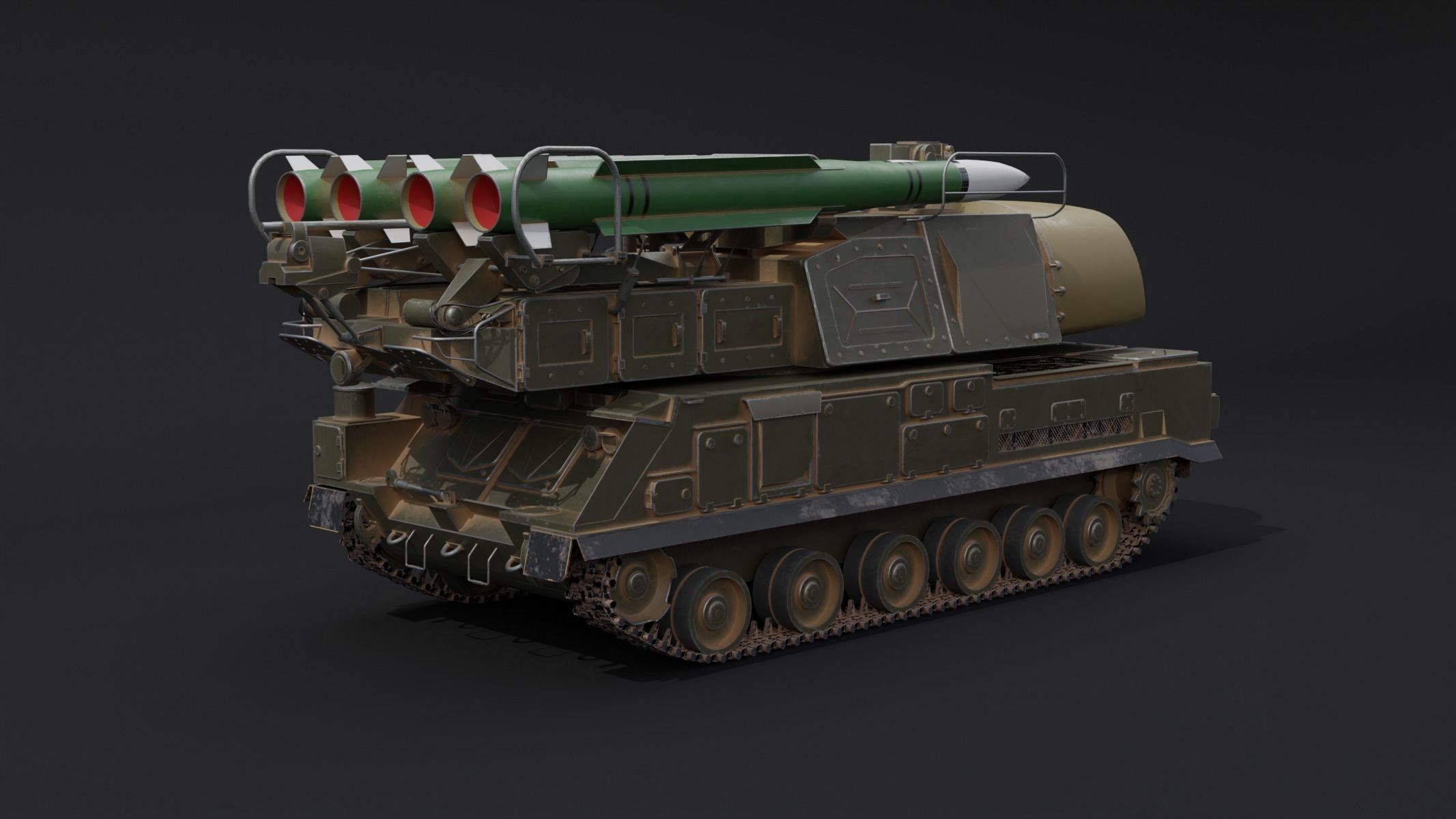 BUK-M1 9K37 SA-11 Gadfly 3D model_1