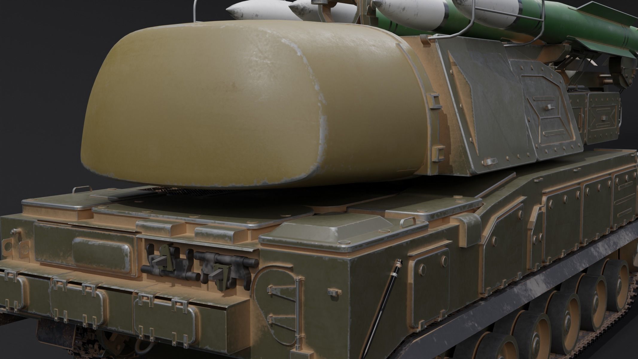 BUK-M1 9K37 SA-11 Gadfly 3D model_5